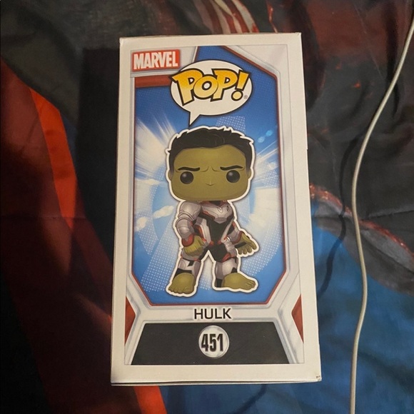 Marvel Avengers: Endgame Hulk Funko Pop #451 - Picture 2 of 5